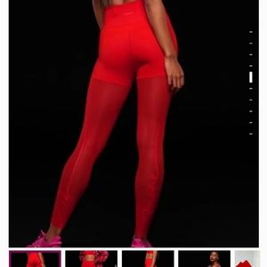 Ivy Park XL Be Mine XL leggings red valentine collection Ivy Heart drop …